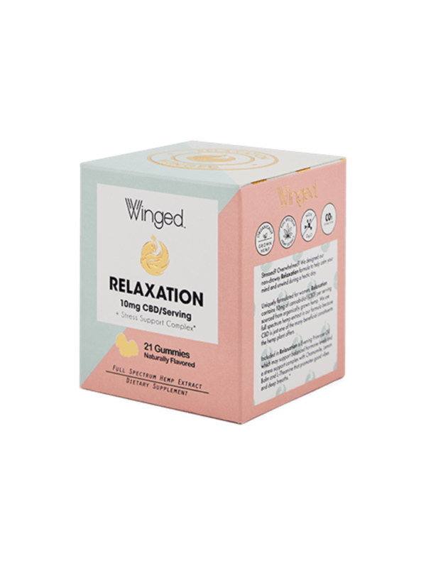 Winged Relaxation CBD Gummies